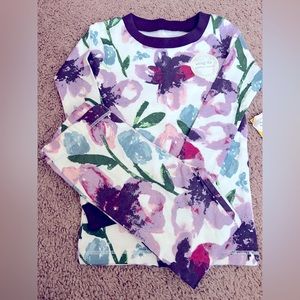 Baby girls Burt’s bees 18 month pajama set brand new with tags